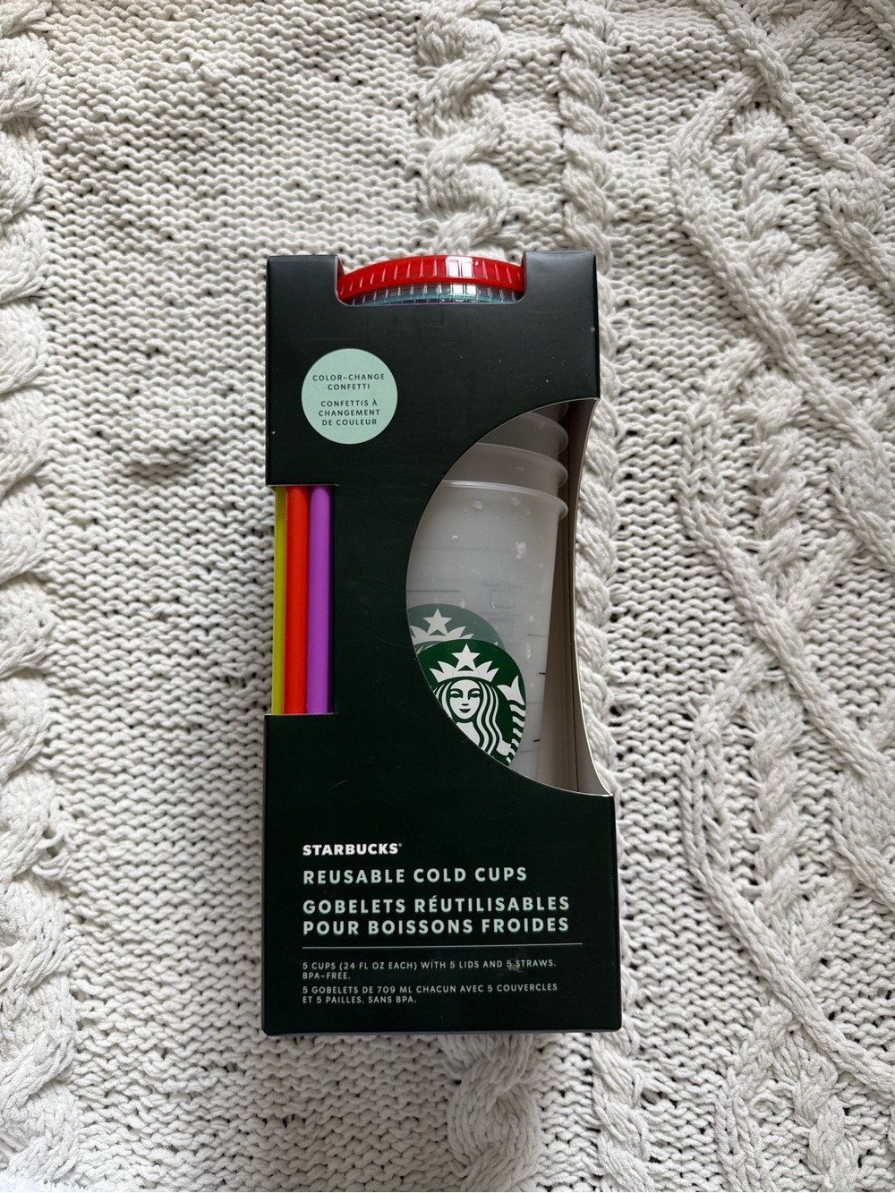 STARBUCKS COLOR CHANGING CUPS